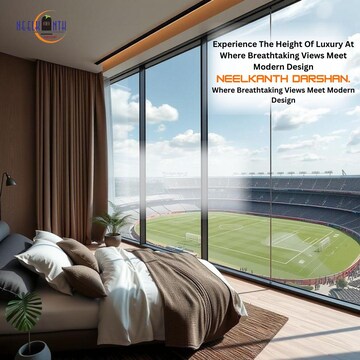 Bedroom in 2 BHK Apartment at Neelkanth Darshan Kharghar, Kharghar Sector 34 – for Sale