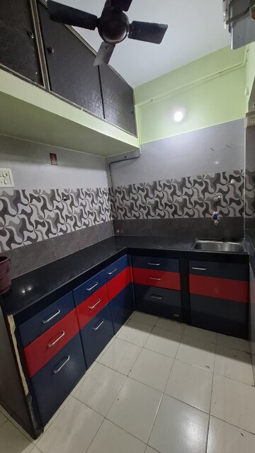 Kitchen in 1 BHK Apartment at Kopar Khairane – for Rent
