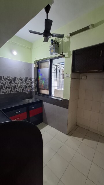 Kitchen in 1 BHK Apartment at Kopar Khairane – for Rent