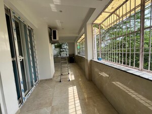 Balcony in 3 BHK Builder Floor at Vasant Kunj Enclave – for Sale