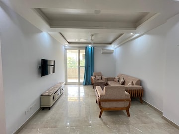 Living Room in 3 BHK Builder Floor at Vasant Kunj Enclave – for Sale