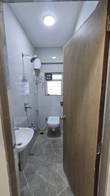 Bathroom in 2 BHK Apartment at Vasundhara Paradise, Malad East – for Rent