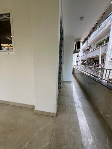 Balcony in 3 BHK Builder Floor at Vasant Kunj Enclave – for Rent