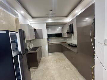 Kitchen in 3 BHK Builder Floor at Vasant Kunj Enclave – for Rent
