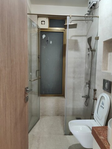Bathroom in 3 BHK Apartment at Godrej RKS, Chembur – for Rent