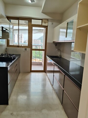 Kitchen in 3 BHK Apartment at Godrej RKS, Chembur – for Rent