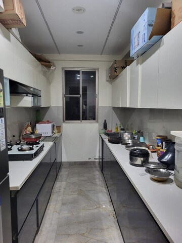 Kitchen in 3 BHK Builder Floor at Sushant Lok 3, Sector 57 – for Sale