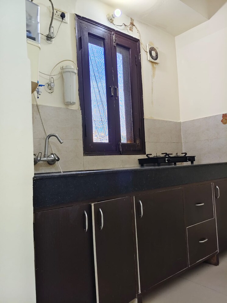 Kitchen, sector 45 1 Bedroom 450 Sq.Ft. Builder Floor In Sector 45 Gurgaon 9001001