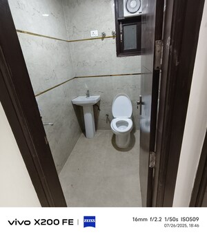 Bathroom in 2 BHK Builder Floor at Hargobind Enclave – for Sale