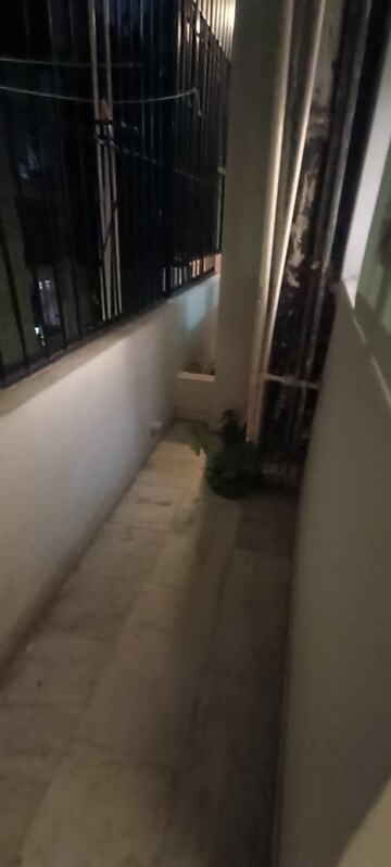 Balcony in 1.5 BHK Builder Floor at Kalkaji – for Rent