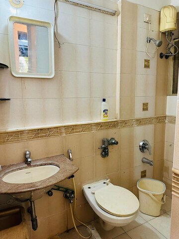 Bathroom in 2 BHK Apartment at Sindhi Society, Chembur – for Rent