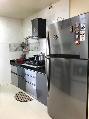 Kitchen in 2 BHK Apartment at Shivam CHS Pimple Saudagar, Pimple Saudagar – for Rent
