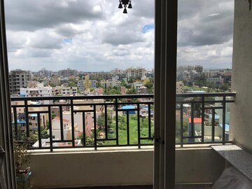 Balcony in 2 BHK Apartment at Shivam CHS Pimple Saudagar, Pimple Saudagar – for Rent