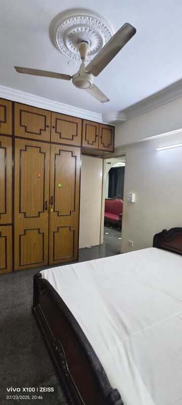 Bedroom in 3 BHK Apartment at Kalash Udyan, Kopar Khairane – for Rent
