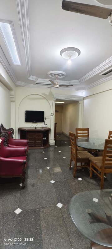 Living Room in 3 BHK Apartment at Kalash Udyan, Kopar Khairane – for Rent