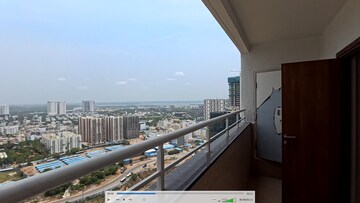 Balcony in 3 BHK Apartment at Prestige Beverly Hills, Kokapet – for Sale