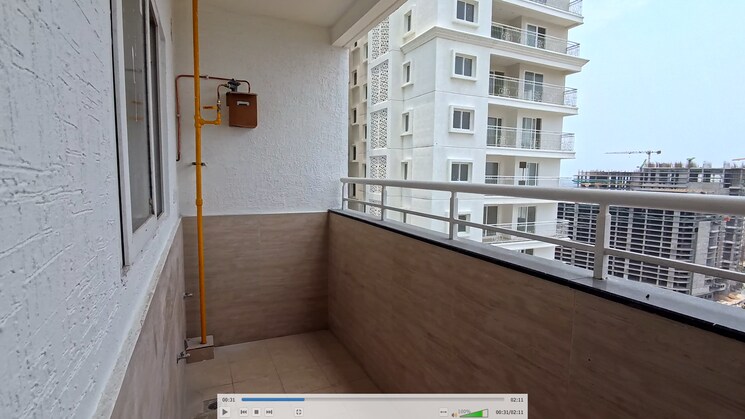 Balcony, prestige-beverly-hills 3 Bedroom 1796 Sq.Ft. Apartment In Kokapet Hyderabad 9001108