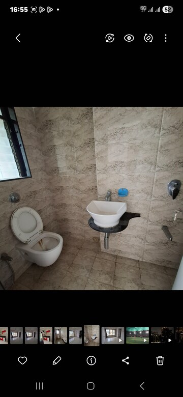 Bathroom in 1 BHK Apartment at Tirupathi The Windsor, Kandivali East – for Rent