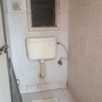 Bathroom in 2 BHK Apartment at Eden Rose Apartment, Kanakia Road – for Rent