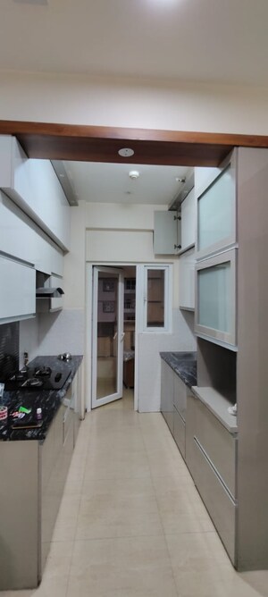 Kitchen in 3 BHK Apartment at Panchsheel Greens II, Sector 16 Greater Noida – for Sale