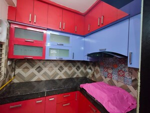 Kitchen in 3 BHK Apartment at Panchsheel Greens II, Sector 16 Greater Noida – for Sale