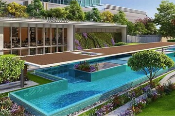 Swimming Pool in 2 BHK Apartment at L And T Seawoods Residences, Seawoods – for Sale