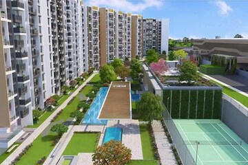 2 BHK Apartment – Exterior View View at L And T Seawoods Residences, Seawoods - for Sale
