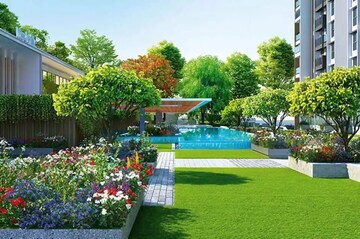 2 BHK Apartment – Garden View at L And T Seawoods Residences, Seawoods - for Sale