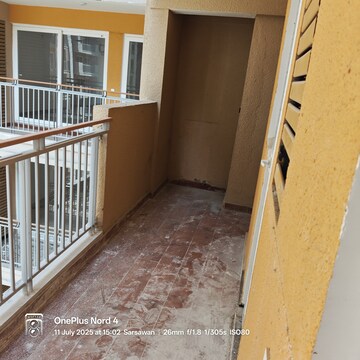 Balcony in 2 BHK Apartment at Rishita Manhattan, Gomti Nagar – for Sale