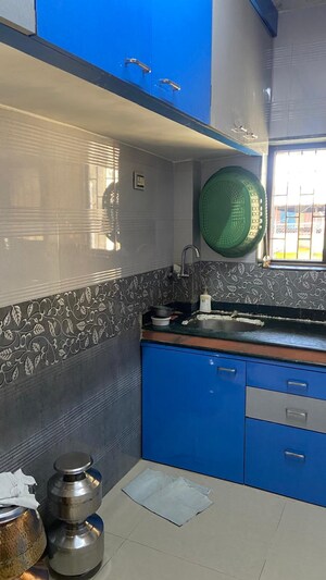 Kitchen in 1 BHK Apartment at Shivom Galaxy, Kalyan East – for Sale