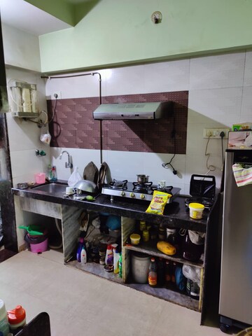 Kitchen in 1 BHK Apartment at Bliss Niketan, Malad West – for Rent