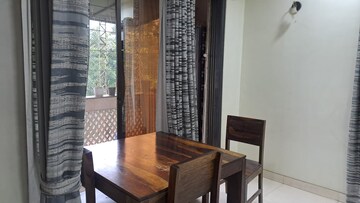 Living Room in 2 BHK Apartment at Jasmine Tower, Vasant Vihar – for Rent