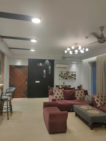 Living Room in 3 BHK Apartment at Conscient Heritage Max, Sector 102 – for Rent