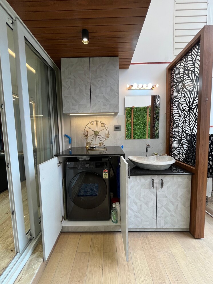 Kitchen, viman nagar 2 Bedroom 800 Sq.Ft. Apartment In Viman Nagar Pune 9001245