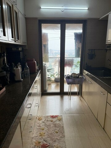 Kitchen in 3 BHK Apartment at HDIL Metropolis Residences, Andheri West – for Rent