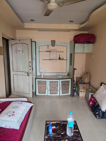 Living Room in 1.5 BHK Apartment at Sahar CHS, Andheri East – for Rent