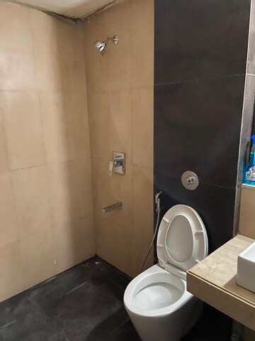 Bathroom in 2 BHK Apartment at Venus Upvan CHS, Gawand Baug – for Rent