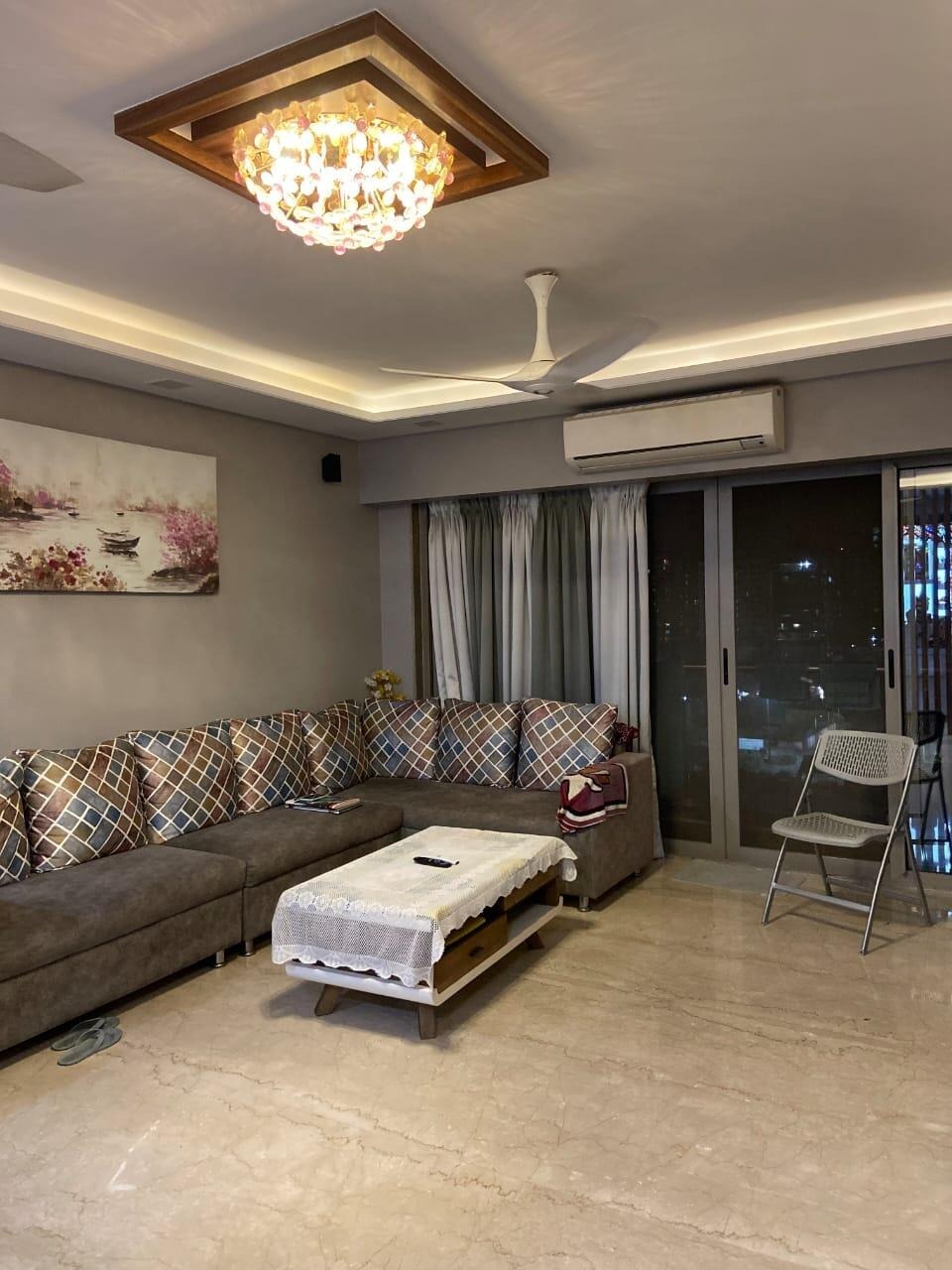 3 BHK + Servant Room Apartment For Rent in Adani Western Heights Sky Apartments