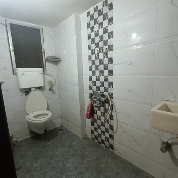 Bathroom in 1 BHK Apartment at Sahakar Heights, Panchamratna Park – for Rent