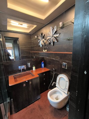 Bathroom in 3 BHK Apartment at Eden Garden CHS, Viman Nagar – for Rent