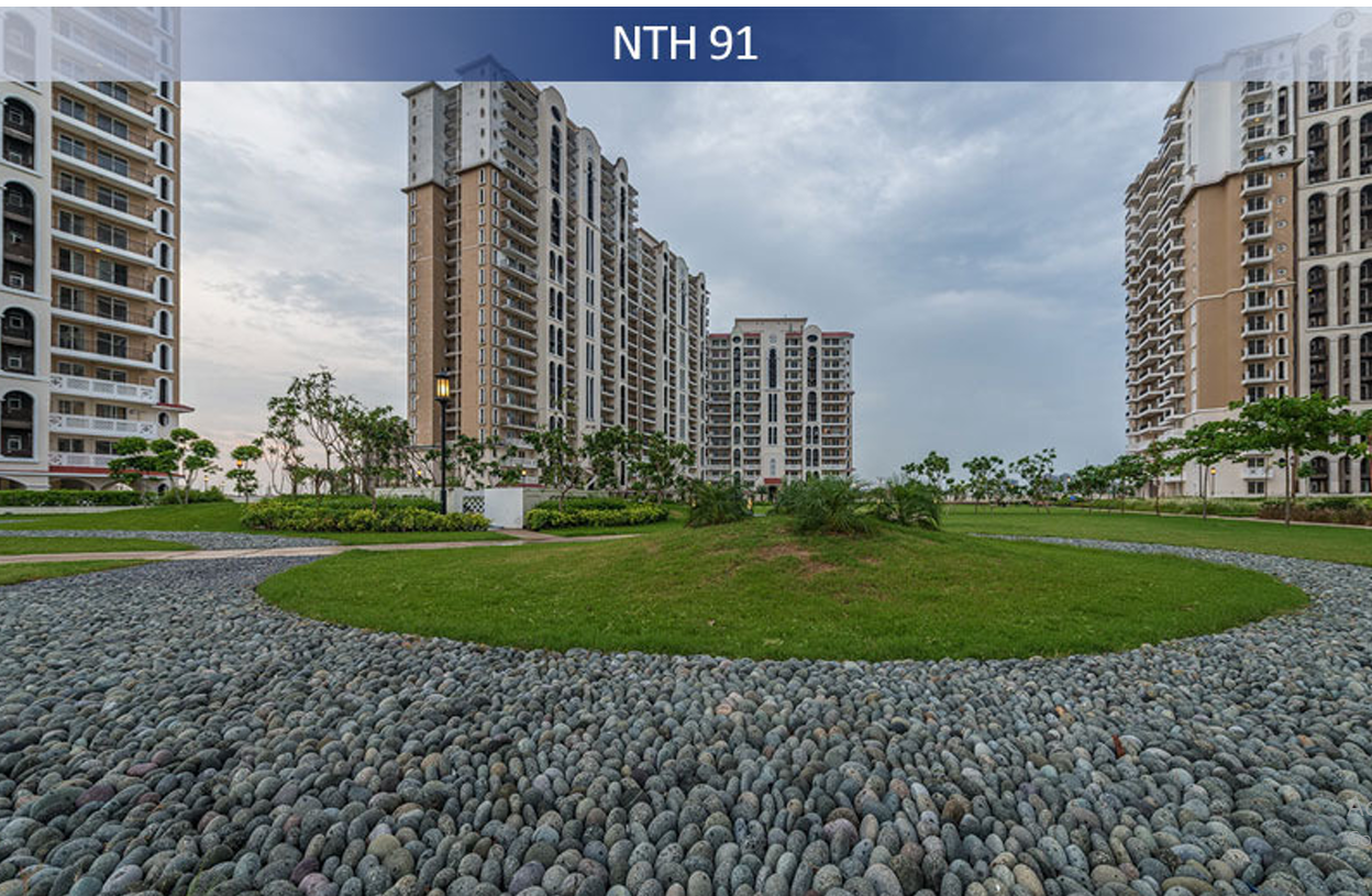 3 BHK + Servant Room 1930 Sq.Ft. Apartment in DLF New Town Heights III