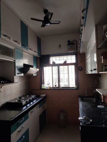 Kitchen in 3 BHK Apartment at Prajapati Lawns, Kharghar – for Rent