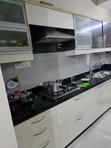 Kitchen in 3 BHK Apartment at Naiknavare Mystique Moods, Viman Nagar – for Rent