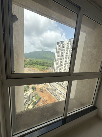 Balcony in 2 BHK Apartment at Godrej Emerald, Ghodbunder Road – for Rent