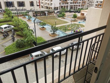 Balcony in 2 BHK Apartment at Puranik Abitante, Bavdhan – for Rent