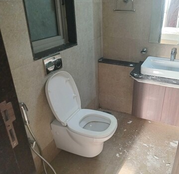 Bathroom in 3 BHK Apartment at Adani Group Western Heights, Andheri West – for Rent