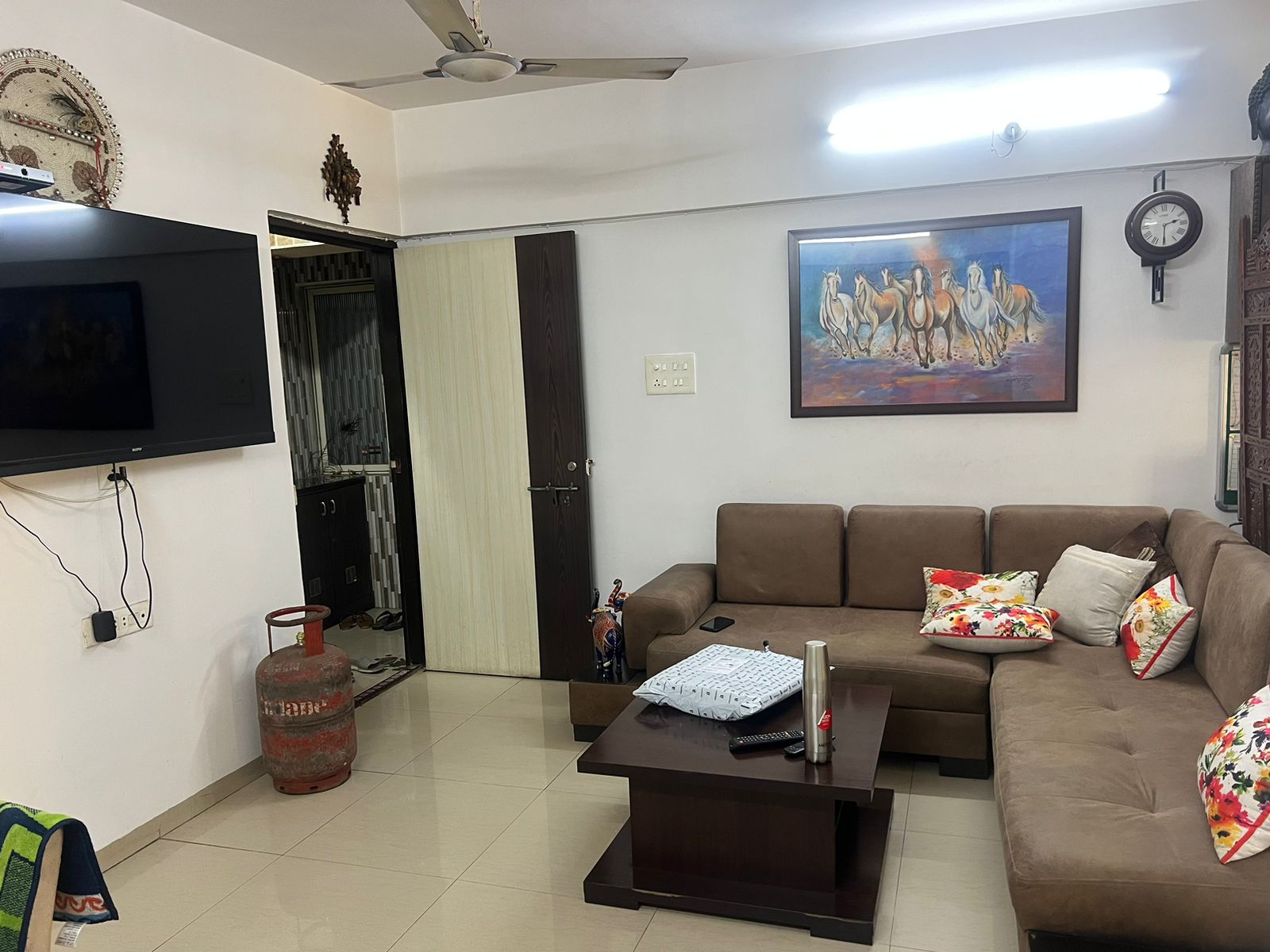 2 BHK + Extra Room Apartment For Rent in Satyam Heights Kharghar