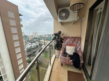 Balcony in 3 BHK Apartment at HDIL Metropolis Residences, Andheri West – for Rent