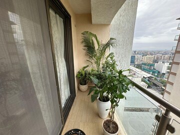 Balcony in 3 BHK Apartment at HDIL Metropolis Residences, Andheri West – for Rent