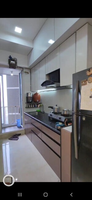 Kitchen in 2 BHK Apartment at N Rose Northern Heights, Dahisar East – for Sale